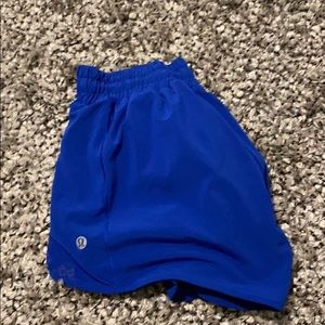 Royal Blue Lululemon Shorts TALL
